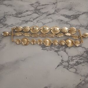 Vintage Elegant Gold-Tone Bracelet